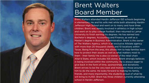 Brent Walters - Board Member